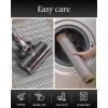 imagePADOOR Non Slip Kitchen Rugs Sets of 2  Extra Large 25x6  20quotx32quot Runner Rugs for Kitchen Floor Non Skid Washable Absorbent Kitchen Mat for in Front of Sink 2 Piece BlackBrown