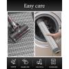 imagePADOOR Non Slip Kitchen Rugs Sets of 2  Extra Large 25x6  20quotx32quot Runner Rugs for Kitchen Floor Non Skid Washable Absorbent Kitchen Mat for in Front of Sink 2 Piece BlackGrey