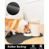 imagePet Feeding Mat  Absorbent Dog ampamp Cat Mat for Food ampamp Water  No Stains  Quick Dry  Dog ampamp Cat Accessories
