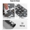imagePet Feeding Mat for Food and Water BowlNo Stains Easy Clean Dog Food Quick Dry DogMatPuppy Supplies Dog Water Bowl Mats12X19