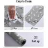 imagePet Feeding Mat for Food and Water BowlNo Stains Easy Clean Dog Food Quick Dry DogMatPuppy Supplies Dog Water Bowl Mats17X28