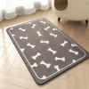 imagePet Feeding Mat for Food and Water BowlNo Stains Easy Clean Dog Food Quick Dry DogMatPuppy Supplies Dog Water Bowl Mats12X19