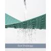 imagePADOOR BathtubMat Non Slip with Suction Cups and Drain Holes Machine Washable Shower Mat Anti Slip Bath Mat for Tub for Kids 14quotx27quot KhakiGreen