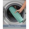 imagePADOOR BathtubMat Non Slip with Suction Cups and Drain Holes Machine Washable Shower Mat Anti Slip Bath Mat for Tub for Kids 14quotx27quot KhakiGreen
