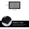 imagePADOOR Kitchen Mats for Floor Kitchen Rugs Non Slip Washable Rubber Backed Kitchen Runner Super Absorbent Kitchen Floor Mat Sink Rug 20x47 GreyBlack