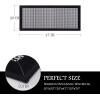 imagePADOOR Kitchen Mats for Floor Kitchen Rugs Non Slip Washable Rubber Backed Kitchen Runner Super Absorbent Kitchen Floor Mat Sink Rug 20x47 GreyBlack