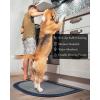 imagePADOOR Kitchen Mats for Floor Kitchen Rugs Non Slip Washable Rubber Backed Kitchen Runner Super Absorbent Kitchen Floor Mat Sink Rug 20x47 GreyBlue