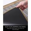 imagePADOOR Kitchen Mats for Floor Kitchen Rugs Non Slip Washable Rubber Backed Kitchen Runner Super Absorbent Kitchen Floor Mat Sink Rug 20x47 GreyBrown