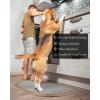 imagePADOOR Kitchen Mats for Floor Kitchen Rugs Non Slip Washable Rubber Backed Kitchen Runner Super Absorbent Kitchen Floor Mat Sink Rug 20x47 GreyBrown