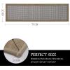 imagePADOOR Kitchen Mats for Floor Kitchen Rugs Non Slip Washable Rubber Backed Kitchen Runner Super Absorbent Kitchen Floor Mat Sink Rug 20x47 GreyBrown
