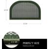 imagePADOOR Kitchen Mats for Floor Kitchen Rugs Non Slip Washable Rubber Backed Kitchen Runner Super Absorbent Kitchen Floor Mat Sink Rug 20x47 GreyGreen
