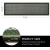 imagePADOOR Kitchen Mats for Floor Kitchen Rugs Non Slip Washable Rubber Backed Kitchen Runner Super Absorbent Kitchen Floor Mat Sink Rug 20x47 GreyGreen