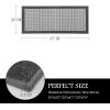 imagePADOOR Kitchen Mats for Floor Kitchen Rugs Non Slip Washable Rubber Backed Kitchen Runner Super Absorbent Kitchen Floor Mat Sink Rug 20x47 GreyGrey