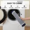 imagePADOOR KitchenMats for Floor 100 Polypropylene Kitchen Rugs Non Slip Washable Durable Dirt Resist Half Circle Rug TPR Backed Kitchen Floor Mat 18quotx28quot BeigeBlue