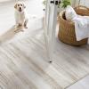 imagePADOOR Modern Abstract Runner Rug  2x6 Washable Hallway Rugs Ultra Soft NonSlip Low Pile Floor Rugs for Hallway Entryway Kitchen Bedroom Bedside Laundry Room GreyBrown