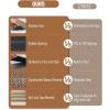 imagePADOOR Non Slip StairTreadsRubber Backing StairRunners for Wooden Steps15PCS Residue Free Carpet Stair Treads for Kids and Dogs 8quotx30quot Beige15PCS