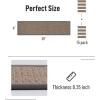 imagePADOOR Non Slip StairTreadsRubber Backing StairRunners for Wooden Steps15PCS Residue Free Carpet Stair Treads for Kids and Dogs 8quotx30quot Beige15PCS