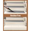 imagePADOOR Non Slip StairTreadsRubber Backing StairRunners for Wooden Steps15PCS Residue Free Carpet Stair Treads for Kids and Dogs 8quotx30quot Beige15PCS