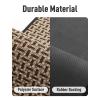 imagePADOOR StairTreads for Wooden Steps Indoor NonSlip Rubber CarpetStair treads 15PCS StairRunners for Wooden Steps 8quotx30quot Black