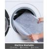 imagePADOORBath MatAbsorbent Rubber Backing Bathroom Mats Rug Quick Dry Thin Bathroom Rugs Fit Under DoorNon Slip Washable Bath Mats for BathroomBath Rug in Front of Sink 17quotx24quot Mocha Brown