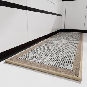 imagePADOOR Kitchen Mats for Floor Kitchen Rugs Non Slip Washable Rubber Backed Kitchen Runner Super Absorbent Kitchen Floor Mat Sink Rug 20x47 GreyBrown
