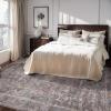 image5x7 Area Rugs for Living Room Modern Abstract Rug for Bedroom Contemporary Machine Washable Rug Large Stain Resistant Carpet for Dining Room Playroom Home Office Pet ampamp Kids FriendlyVintage Grey