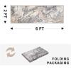 image5x7 Area Rugs for Living Room Modern Abstract Rug for Bedroom Contemporary Machine Washable Rug Large Stain Resistant Carpet for Dining Room Playroom Home Office Pet ampamp Kids FriendlyGrey