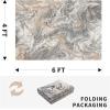 image5x7 Area Rugs for Living Room Modern Abstract Rug for Bedroom Contemporary Machine Washable Rug Large Stain Resistant Carpet for Dining Room Playroom Home Office Pet ampamp Kids FriendlyGrey