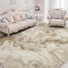 image5x7 Area Rugs for Living Room Modern Abstract Rug for Bedroom Contemporary Machine Washable Rug Large Stain Resistant Carpet for Dining Room Playroom Home Office Pet ampamp Kids FriendlyBeige