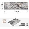 image5x7 Area Rugs for Living Room Modern Abstract Rug for Bedroom Contemporary Machine Washable Rug Large Stain Resistant Carpet for Dining Room Playroom Home Office Pet ampamp Kids FriendlyBlack