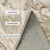 image5x7 Area Rugs for Living Room Modern Abstract Rug for Bedroom Contemporary Machine Washable Rug Large Stain Resistant Carpet for Dining Room Playroom Home Office Pet ampamp Kids FriendlyBeige