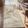 image5x7 Area Rugs for Living Room Modern Abstract Rug for Bedroom Contemporary Machine Washable Rug Large Stain Resistant Carpet for Dining Room Playroom Home Office Pet ampamp Kids FriendlyBeige