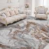 image5x7 Area Rugs for Living Room Modern Abstract Rug for Bedroom Contemporary Machine Washable Rug Large Stain Resistant Carpet for Dining Room Playroom Home Office Pet ampamp Kids FriendlyGold