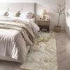 image5x7 Area Rugs for Living Room Modern Abstract Rug for Bedroom Contemporary Machine Washable Rug Large Stain Resistant Carpet for Dining Room Playroom Home Office Pet ampamp Kids FriendlyBeige