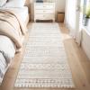 image8x10 Neutral Boho Area Rug for Living Room Bedroom ampamp Dining  Soft Washable Indoor BrownBrown