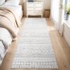 image8x10 Neutral Boho Area Rug for Living Room Bedroom ampamp Dining  Soft Washable Indoor BrownGrey