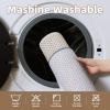 imagePADOORBath MatSuper Absorbent Chenille Bathroom MatsRubber Backed Bath Mats for Bathroom Non Slip Machine Washable Bathroom Rugs Front of BathtubShower RoomSink1728 DarkgreyampampBlackBeigecream