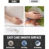 imagePADOORNo Stains Bathroom Runner RugBath Mats for Bathroom Non SlipSuper Absorbent Bath Floor Mat Quick Dry Diatomaceous Earth Bath RugLarge Bathmat17 x67Beige