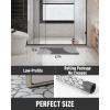 imagePADOORNo Stains Bathroom Runner RugBath Mats for Bathroom Non SlipSuper Absorbent Bath Floor Mat Quick Dry Diatomaceous Earth Bath RugLarge Bathmat17 x67Grey