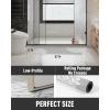 imagePADOORNo Stains Bathroom Runner RugBath Mats for Bathroom Non SlipSuper Absorbent Bath Floor Mat Quick Dry Diatomaceous Earth Bath RugLarge Bathmat17 x67Grey