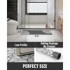 imagePADOORNo Stains Bathroom Runner RugBath Mats for Bathroom Non SlipSuper Absorbent Bath Floor Mat Quick Dry Diatomaceous Earth Bath RugLarge Bathmat17 x67Dark Grey