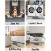 imagePADOORNo Stains Bathroom Runner RugBath Mats for Bathroom Non SlipSuper Absorbent Bath Floor Mat Quick Dry Diatomaceous Earth Bath RugLarge Bathmat17 x67Dark Grey