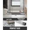 imagePADOORNo Stains Bathroom Runner RugBath Mats for Bathroom Non SlipSuper Absorbent Bath Floor Mat Quick Dry Diatomaceous Earth Bath RugLarge Bathmat17 x67Dark Grey