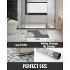 imagePADOORNo Stains Bathroom Runner RugBath Mats for Bathroom Non SlipSuper Absorbent Bath Floor Mat Quick Dry Diatomaceous Earth Bath RugLarge Bathmat17 x67Dark Grey