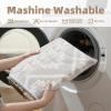imagePADOORWaffle Bath Mat 24quotx36quotSuper Absorbent Bath Mats for Bathroom Machine Washable Non Slip Bathroom Rug with Tassels Soft Bathroom Mat for Laundry Room Bedroom Cream ampamp Brown 2x 3Brown