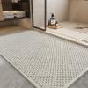 imagePADOORBath MatSuper Absorbent Chenille Bathroom MatsRubber Backed Bath Mats for Bathroom Non Slip Machine Washable Bathroom Rugs Front of BathtubShower RoomSink1728 DarkgreyampampBlackBeigecream