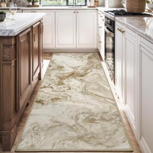 image5x7 Area Rugs for Living Room Modern Abstract Rug for Bedroom Contemporary Machine Washable Rug Large Stain Resistant Carpet for Dining Room Playroom Home Office Pet ampamp Kids FriendlyBeige