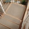 imagePADOOR StairTreads Non Slip 15PCS Stair Treads for Wooden Steps Rubber Backing Indoor Carpet Stair Treads Residue Free Stair Runner Durable StairCarpet Treads for Kids and Dogs 8quotx30quot BeigeBeige