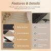 imagePADOOR StairTreads Non Slip 15PCS Stair Treads for Wooden Steps Rubber Backing Indoor Carpet Stair Treads Residue Free Stair Runner Durable StairCarpet Treads for Kids and Dogs 8quotx30quot BeigeBeige