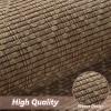 imagePADOOR Kitchen Rugs and Mats Non Slip Washable Super Absorbent Runner Rugs for Kitchen Rubber Backed Kitchen Sink Mats Standing Mat for Floor 17quotx24quot BrownBrown Pattern